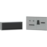  Set radnih ormarića s ladicama s policom s pohranom 5 pcs Crna | Eponuda.ba
