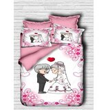 Lessentiel Maison set posteljine 169, 160x220cm, bijelo-roza | Eponuda.ba