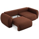 Makamii Sklopiva/s prostorom za odlaganje sofa od samta boja terakote 266 cm Kini – | shoptok.hr