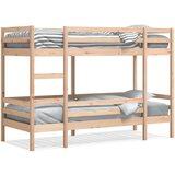 vidaXL Pograd 75x190 cm trdna borovina | Shoptok.si
