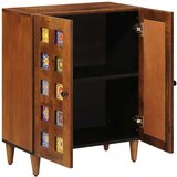  Strani šal Oreh 60 x 33,5 x 75 cm Masiven les manga, (5000113078) | Shoptok.si