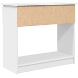  Konzolni stol s ladicama bijeli 85,5x38,5x74,5 cm | shoptok.hr