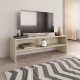 Maison Chic TV omarica - TV stojalo - Televizijska omarica sonoma hrast 120x40x40 cm iverna plošča, (21699109) | Shoptok.si