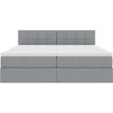 Krevet s od storage Svijetlo siva 180 x 200 cm Lažna koža | Eponuda.ba