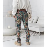 Gemre Multicolored Patterned Skinny Pants Cassi | shoptok.hr