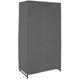 Sivi tekstilni ormar 90x160 cm Dara –