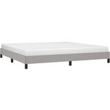  Posteljni okvir svetlo siv 200x200 cm blago, (20725352) | Shoptok.si