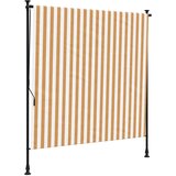 Furnova Zunanje rolo senčilo oranžno in belo 200x270 cm tkanina jeklo, (21918127) | Shoptok.si