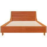  Okvir kreveta bez madraca voštano smeđi 75 x 190 cm od borovine | shoptok.hr