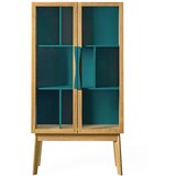 Woodman tirkizno plava vitrina Avon Cijene