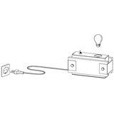 Eglo 43469 - Stona lampa LAYHAM 1xE27/16W/230V | Eponuda.com