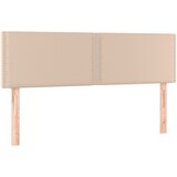 Maison Chic Posteljno vzglavje - Vzglavna omarica 2 kosa kapučino 72x5x78/88 cm umetno usnje, (22077293) Cene