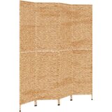 vidaXL Sobna pregrada s 4 panela 163 x 180 cm od vodenog zumbula | shoptok.hr