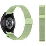 Chameleon Kovinski magnetni pašček 22mm, svetlo zelen, za pametno uro Cene