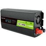 Green cell Power Auto-inverter 12V na 230V 500W/1000W - čisti sinusni val | shoptok.hr