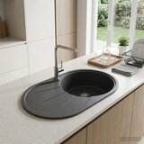  Kuhinjski sudoper s jednim koritom Granit 77 x 49 x 20,5 cm | shoptok.hr
