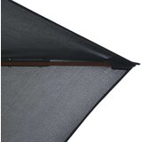  Vrtni suncobran s drvenom šipkom 200 x 300 cm antracit | shoptok.hr