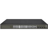 Level One Switch 24x GE GES-2128P 4xGSFP 19“ 380W 24xPoE+ | shoptok.hr