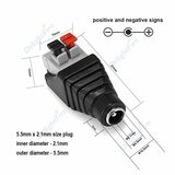 Konektor DC(F) 12V TERMINAL KLIP CERBERUS | ePonuda.com