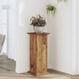 vidaXL Stojalo za rastline starinski les 33x33x80 cm inž. les Cene