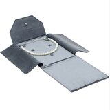 INF Prenosna škatla za ogrlico iz biserov Grey, (21781299) | Shoptok.si