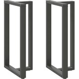  Noge za barski stol T-oblika 2 kom antracit 60x35x(110-111) cm čelik | shoptok.hr