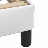  Krevet s madracem Dover bijeli 90 x 200 cm od umjetne kože | shoptok.hr