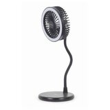  Desktop ventilator sa LED svjetlom + wireless charger GEMBIRD TA-WPC10-LEDFAN-01 | Eponuda.ba