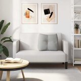  Jastuk za leđa Oblačnosiva 60 x 24 x 50 cm tkanina | shoptok.hr