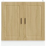 vidaXL Donji ormarić za sudoper Porto boja hrasta 80x46x81,5 cm drveni | shoptok.hr