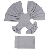 BabyPlanet nosilka brez pletenja Easy svetlo siva M | Shoptok.si