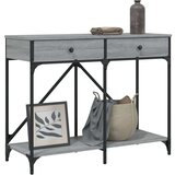  Konzolni stol siva boja hrasta 100x39x78 5 cm konstruirano drvo | shoptok.hr