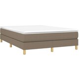  Box spring posteljni okvir taupe 140x200 cm blago, (20737793) | Shoptok.si