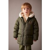 Defacto Baby Boy Water Repellent Fleece Century Hooded Puffer Jacket | ePonuda.com