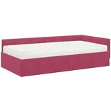  Kotni okvir postelje z matrico Drugo 2 pcs Zelena Žamet, (5000123235) | Shoptok.si