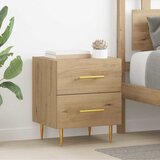  Noćni ormar 2 kom. Umjetnički hrast 40 x 35 x 47,5 cm | shoptok.hr