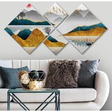 Wallity slika 4MDF1722625714, 60x115 cm, 4 dela | ePonuda.com