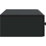 Stolna montirana na zid Crna 87 5 x 34 5 x 17 cm | shoptok.hr
