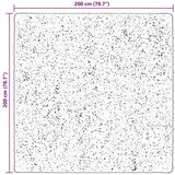  Tepisi za područja Četvrtasti HUARTE Smeđa 200 x 200 cm | shoptok.hr