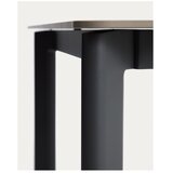 Kave Home Vrtna miza s kamnito mizno ploščo 100x220 cm Anafi – | Shoptok.si