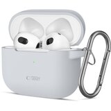 TECH-PROTECT SILIKONSKI OVITEK HOOK ZA APPLE AIRPODS 3 GREY VISOKA KAKOVOST, (22006235) Cene