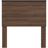 Uzglavlje s uzglavljem Smeđi hrast 75 cm Konstruirano drvo | shoptok.hr