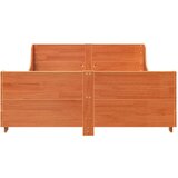  Okvir kreveta bez madraca voštano smeđi 135x190 cm od borovine | shoptok.hr