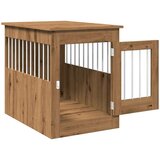 vidaXL Namještaj za sanduk za pse Artisan hrast 55x80x68 cm | shoptok.hr