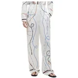 bele ženske pantalone