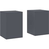  Stalak za biljke 2 pcs Antracit 24 x 24 x 35 cm Čelik | shoptok.hr
