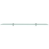 Maison Chic Stenska polica - Viseča Polica 100x20 cm 8 mm, (21784863) | Shoptok.si