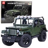 Kockice za slaganje vozila Off-Road sa 2078 elemenata - khaki | shoptok.hr