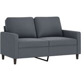 vidaXL Sedežna garnitura 2-delna z blazinami temno siv žamet | Shoptok.si