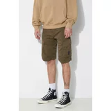C.P. Company Kratke hlače Stretch Sateen za muškarce, boja: zelena, 16CMBE116A005694G